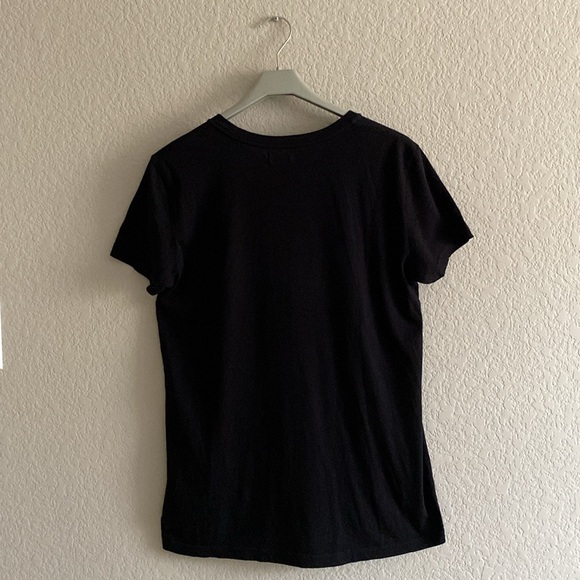 Organic by John Patrick Black Tee Small - Picture 4 of 7